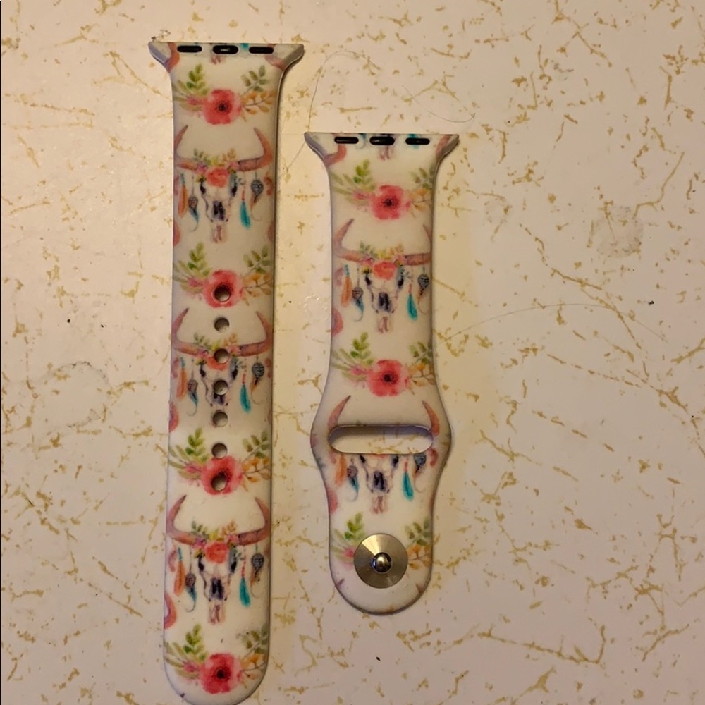 Cow skull Apple Watch band